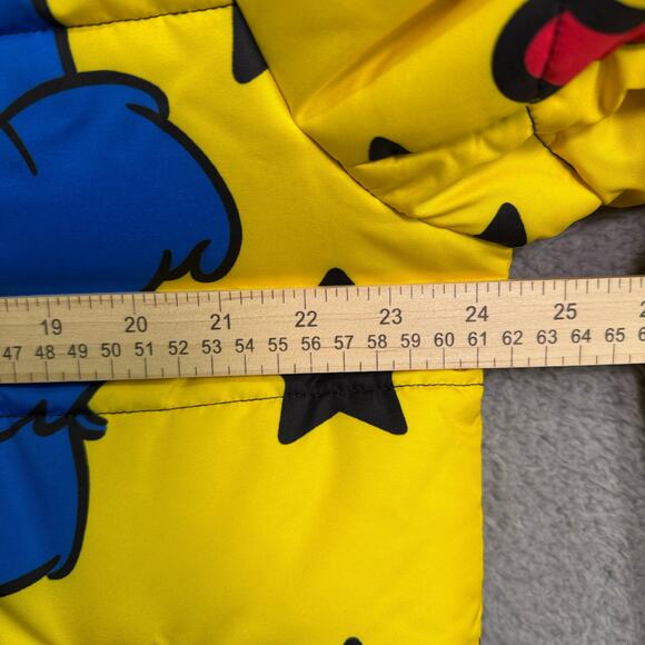 Rare Dekryptic x Sesame Street Puffer Jacket Coat XL Elmo Bert Cookie Grover - Picture 4 of 12